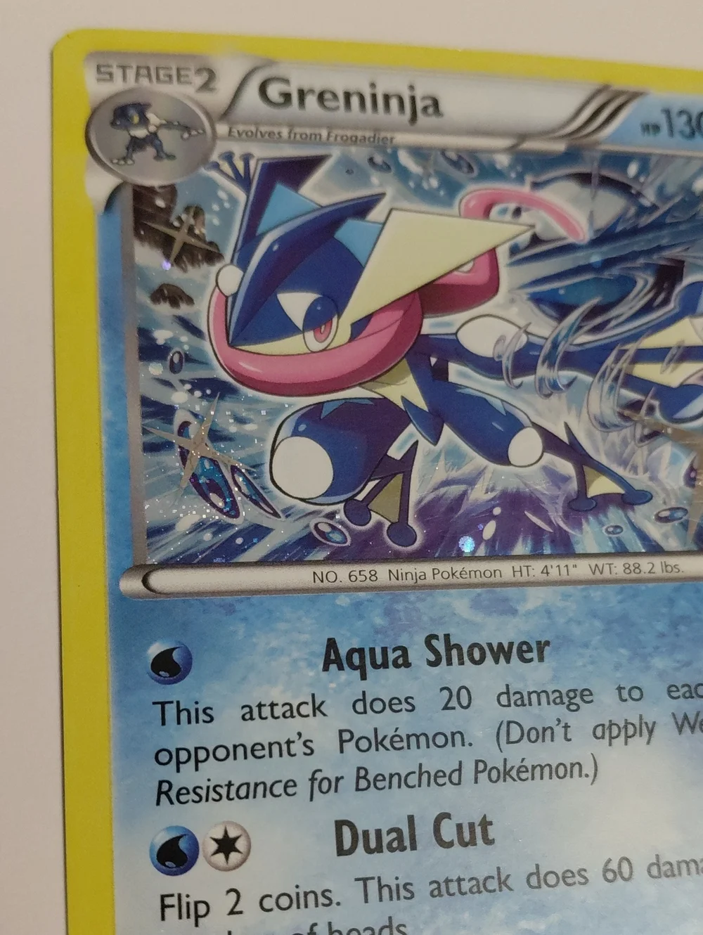Greninja - XY Promo - Cosmos Holo Pokemon Card